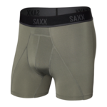 Saxx Saxx Underwear, Kinetic HD Boxer Brief, Mens, CGR-Cargo Gry