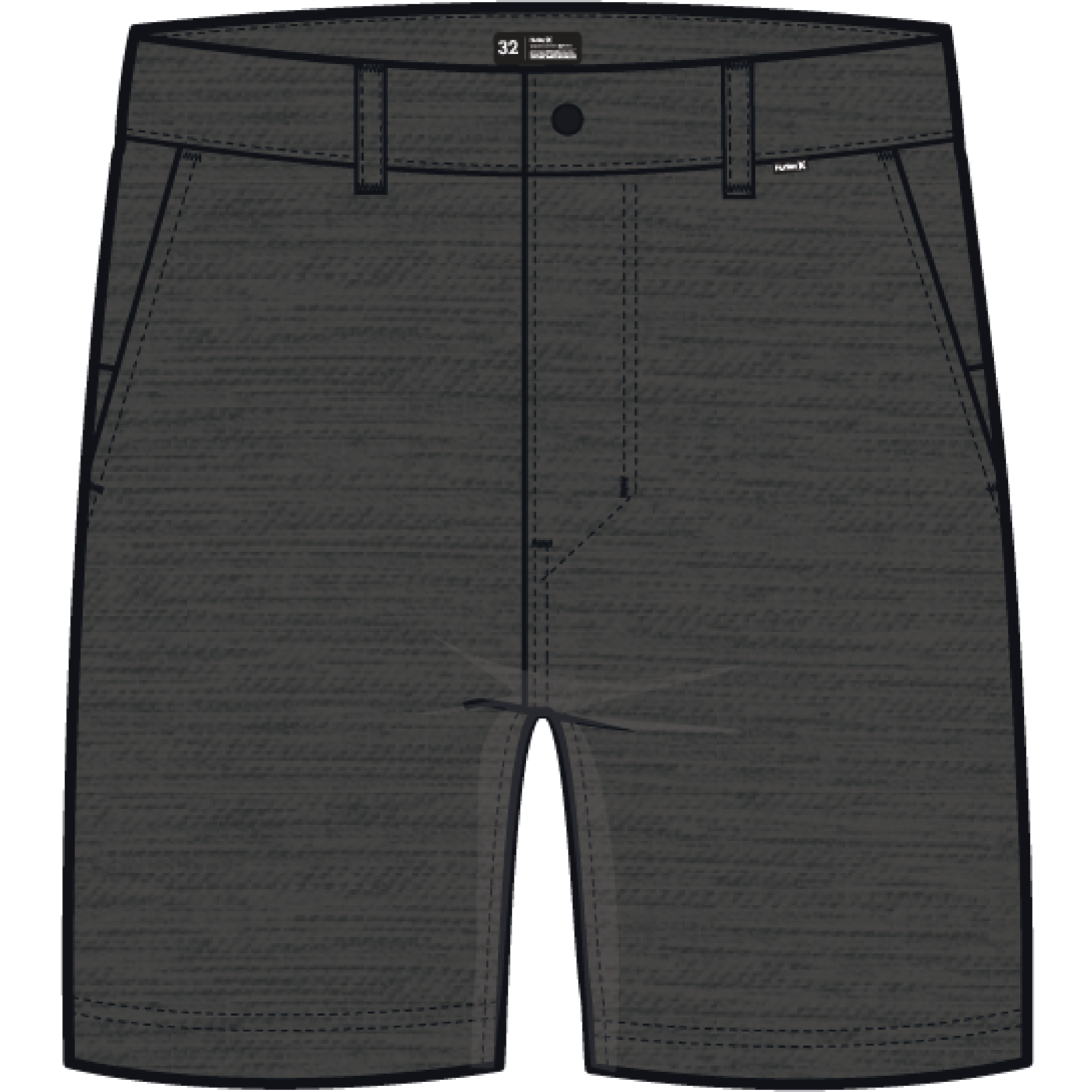 Hurley Hurley Shorts, H20-Dri Cutback 21”, Mens
