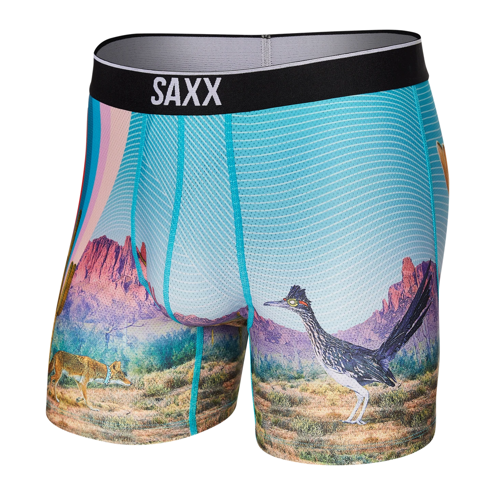 Saxx Saxx Underwear, Volt Boxer Brief, Mens, DZE-Desert Daze