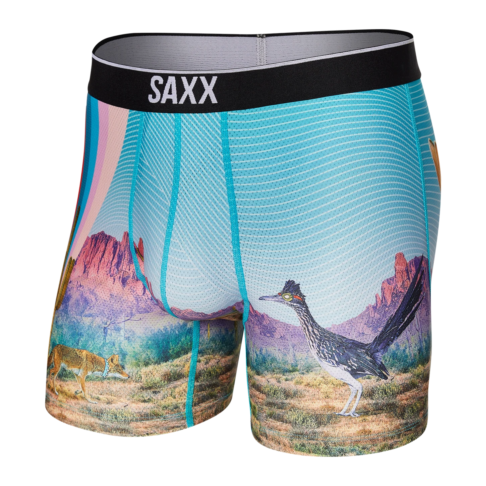 Saxx Saxx Underwear, Volt Boxer Brief, Mens, DZE-Desert Daze