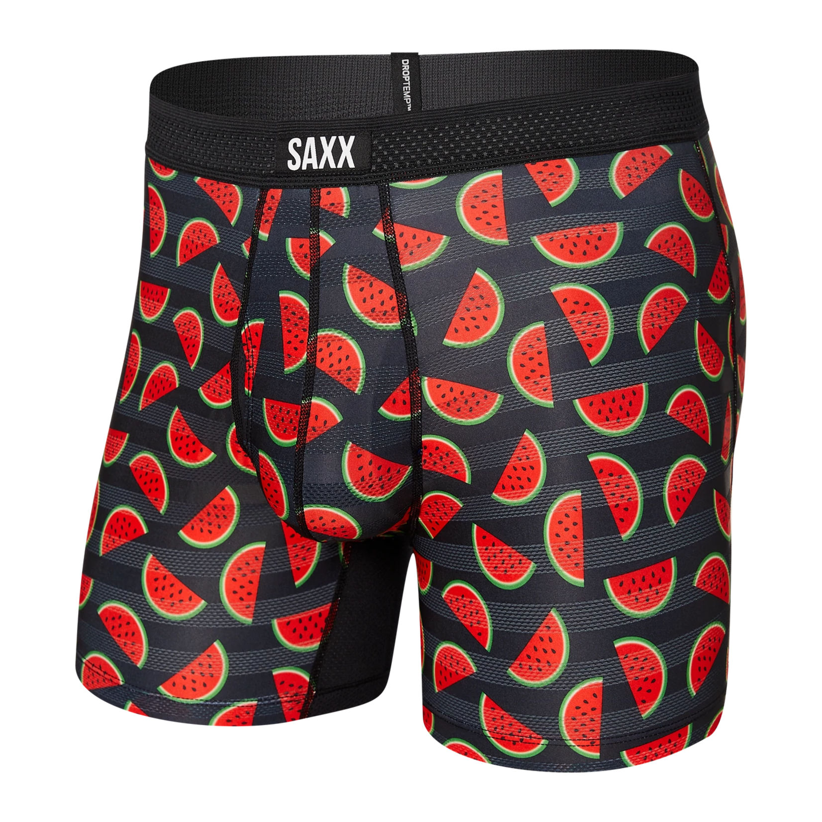 Saxx Saxx Underwear, Hot Shot BB Fly, Mens, SMF-Summer Fave/Blk