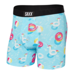 Saxx Saxx Underwear, Vibe Boxer Modern Fit, Mens, POB-Pool Party Blu