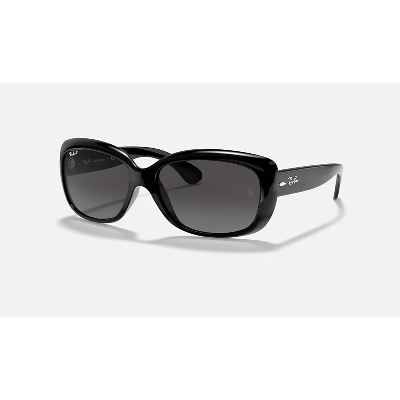 Ray-Ban Ray-Ban Sunglasses, Jackie Ohh, Blk, Light Gry Gradient Dark Gry Polarized, 58