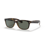 Ray-Ban Ray-Ban Sunglasses, New Wayfarer, Tortoise, Grn Polarized, 52