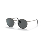 Ray-Ban Ray-Ban Sunglasses, Round Metal, Antique Gunmetal, Dark Gry, 50