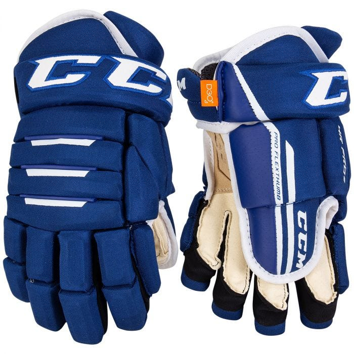CCM Hockey Gloves, Tacks 4R Pro2, Senior TimeOut Sports Excellence
