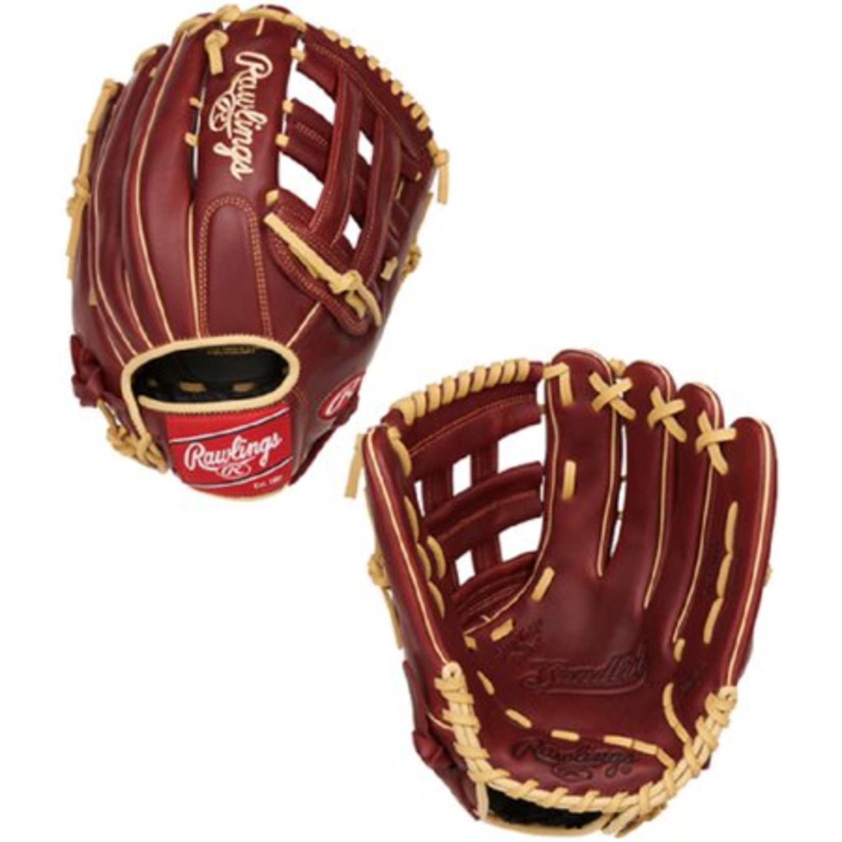 Rawlings Rawlings Baseball Glove, Sandlot Series S1275HS, 12.75”, Reg
