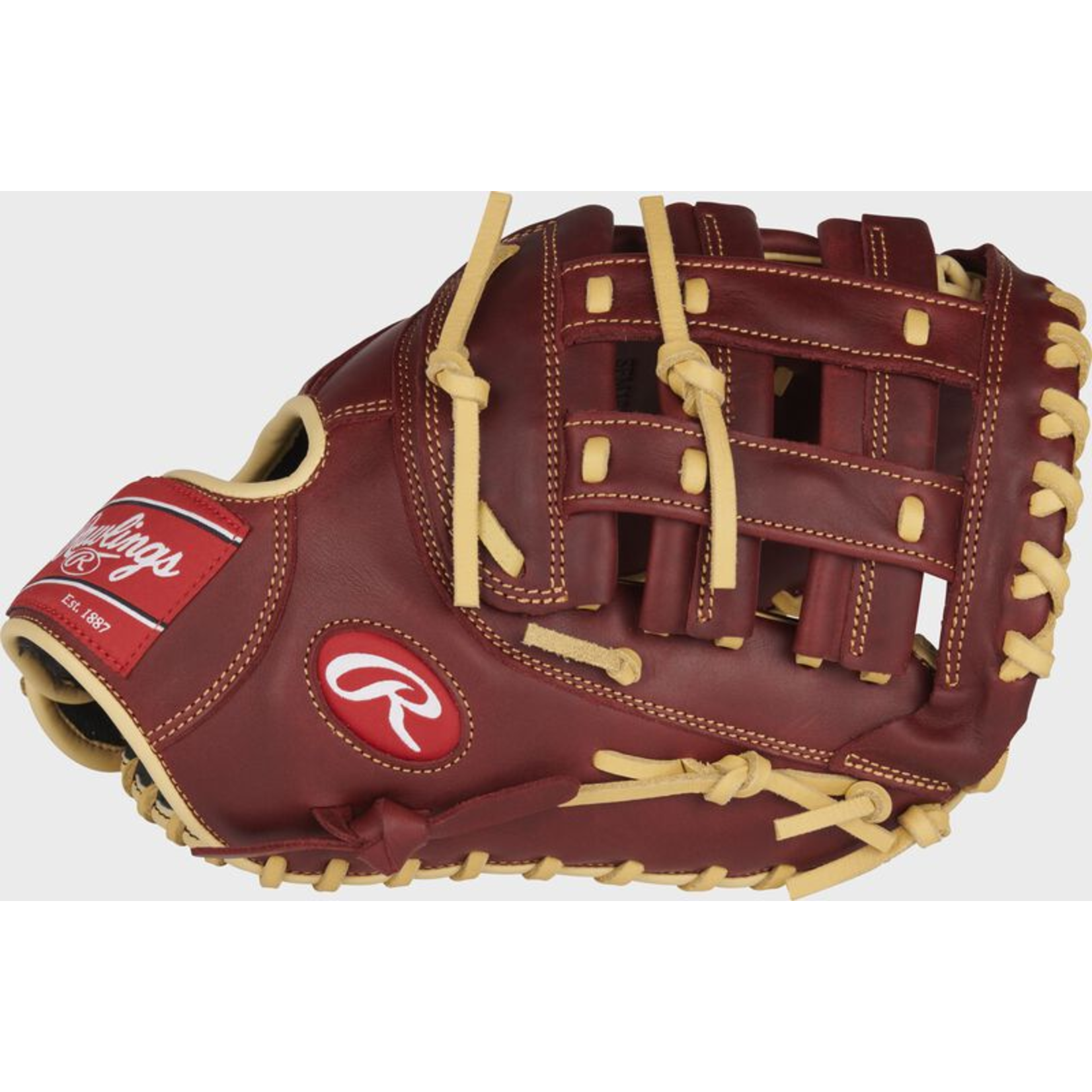 Rawlings Rawlings Baseball Glove, Sandlot Series SFM18S, 12.5”, Reg, First Base Mitt