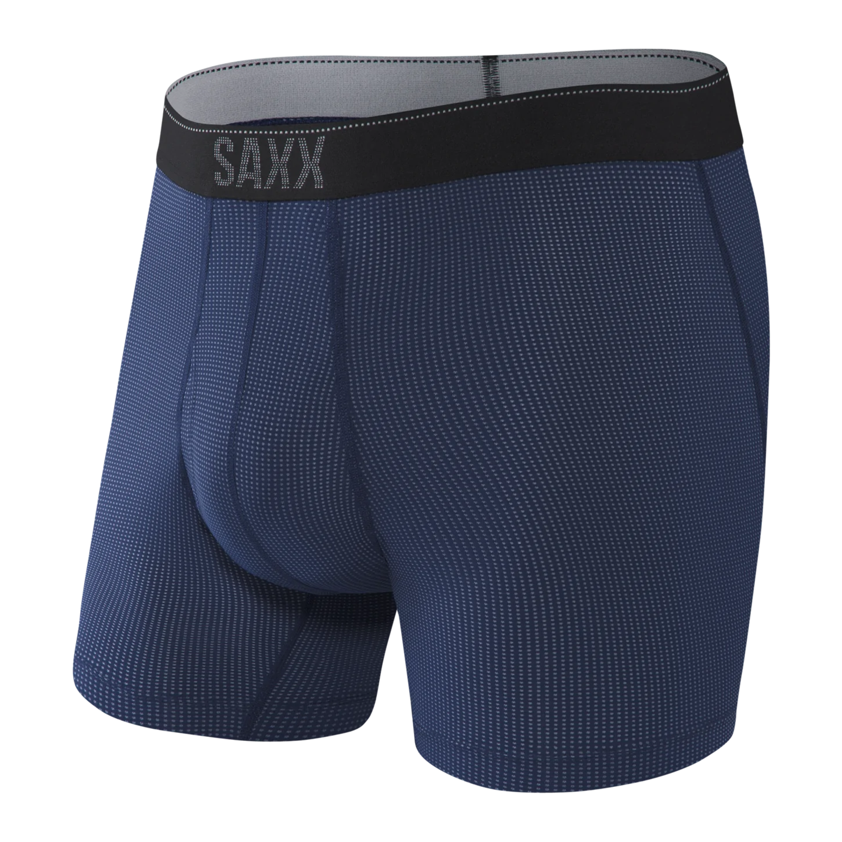 Saxx Saxx Underwear, Quest Boxer Brief Fly, Mens, MB2-Midnight Blu II