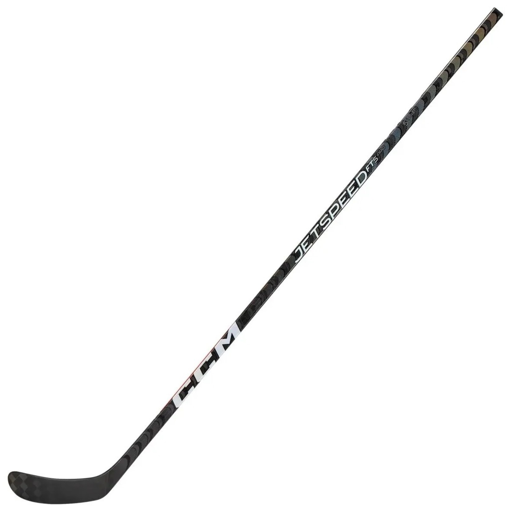 CCM CCM Hockey Stick, Jetspeed FT5 Pro, Chrome, Intermediate