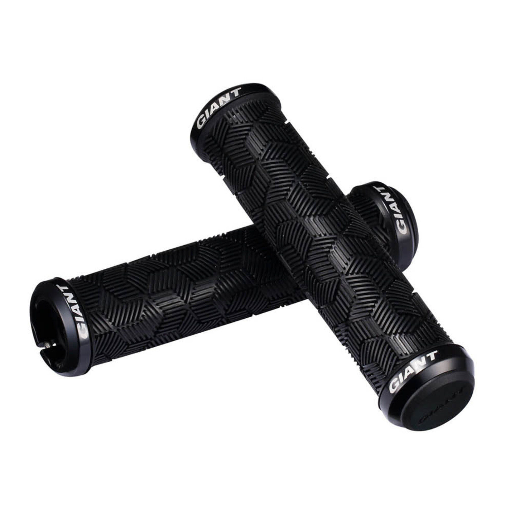 Giant Giant Bike Grips, Tactal Double Lock-On, Blk/Blk