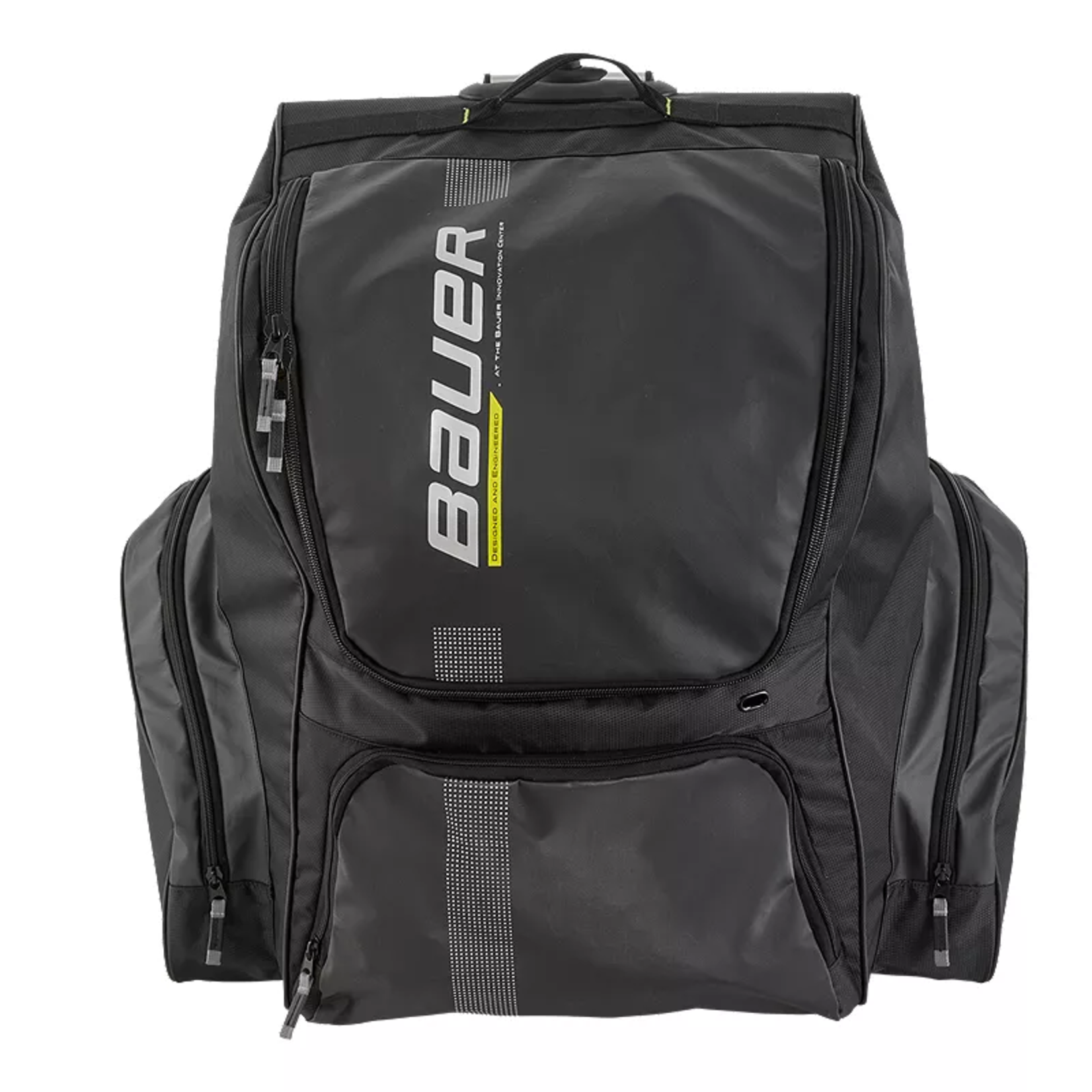 Bauer Bauer Hockey Bag, Elite Wheel Backpack, Junior, Blk