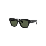 Ray-Ban Ray-Ban Sunglasses, State Street, Blk, G-15 Grn Polarized, 52
