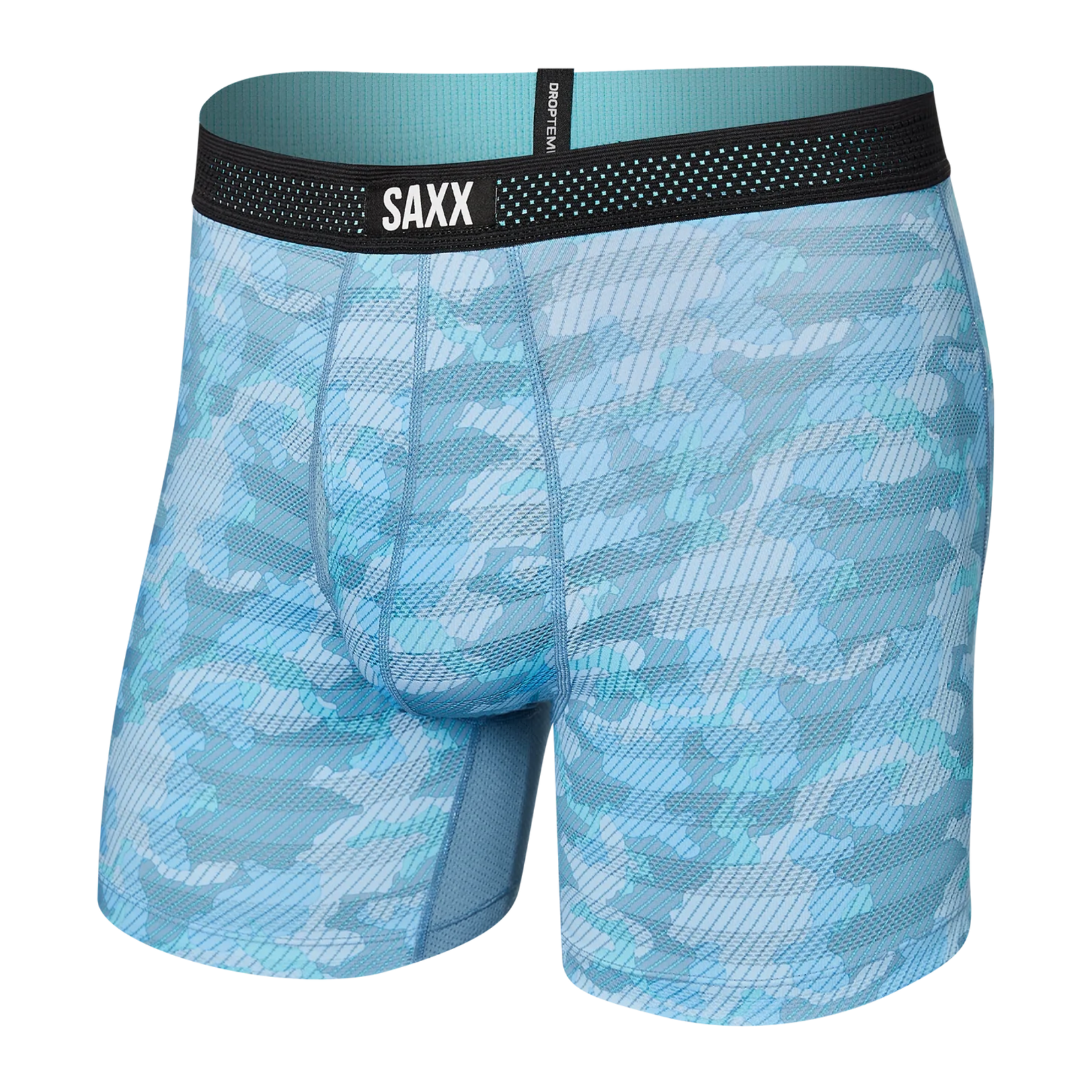 Saxx Saxx Underwear, Hot Shot BB Fly, Mens, MIC-Marine Ice Shelf Camo