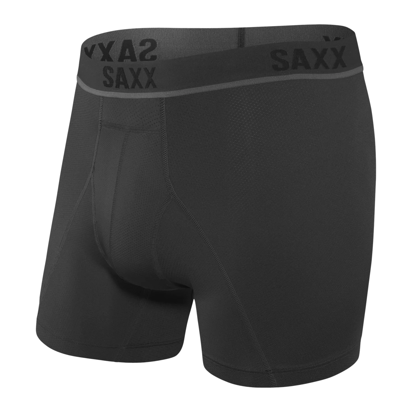 Saxx Saxx Underwear, Kinetic HD Boxer Brief, Mens, BLO-Blackout