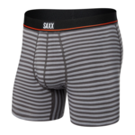Saxx Saxx Underwear, Non-Stop Stretch Cotton BB, Mens, HSG-Hiker Stripe Grey