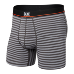 Saxx Saxx Underwear, Non-Stop Stretch Cotton BB, Mens, HSG-Hiker Stripe Grey