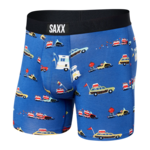 Saxx Saxx Underwear, Vibe Boxer Modern Fit, Mens, TBB-Tailgate-Blue