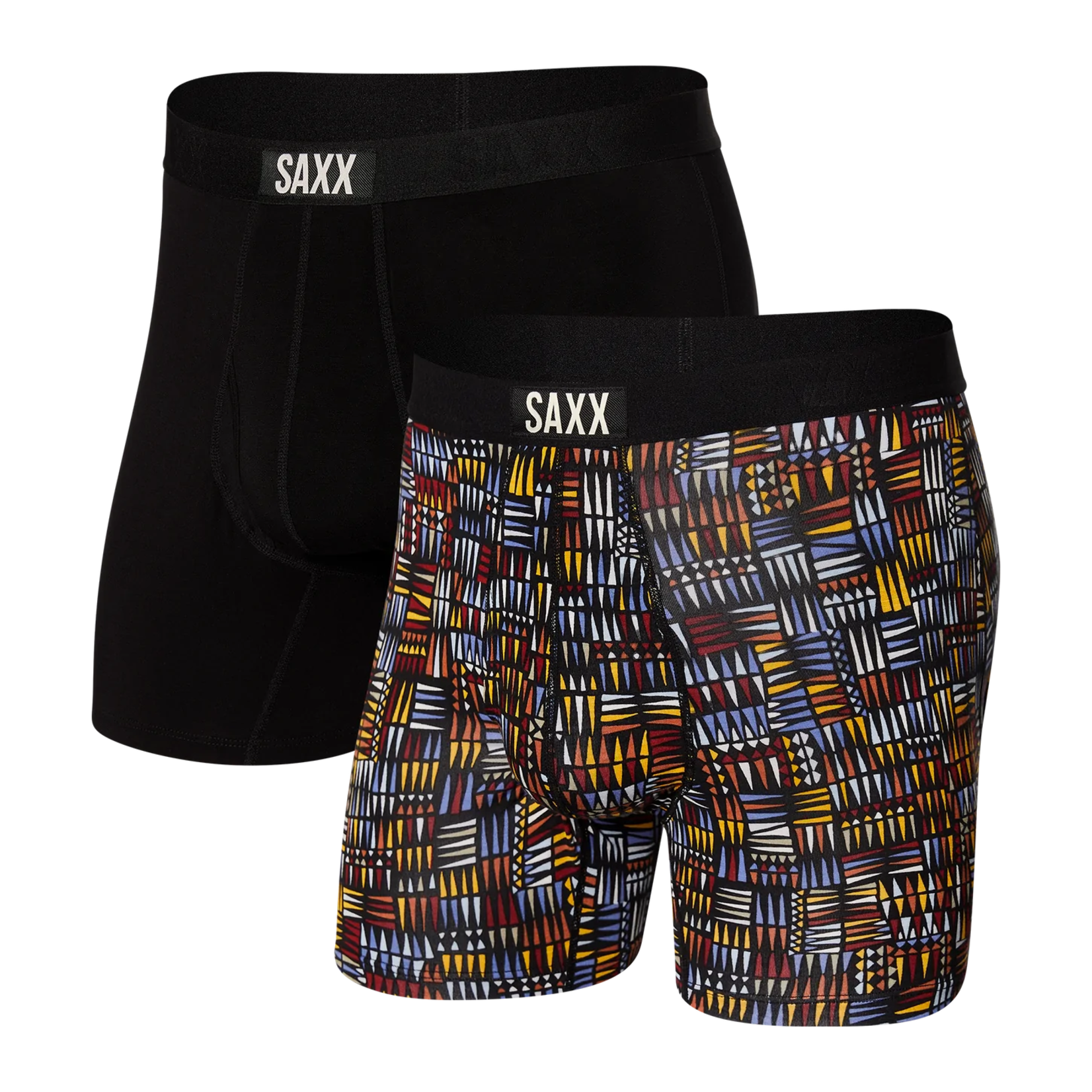 Saxx Saxx Underwear, Ultra Boxer, 2-Pack, Mens, DGB-Desert Grid