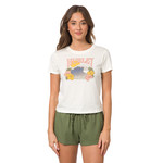 Hurley Hurley T-Shirt, Early Perfect Crew, Ladies