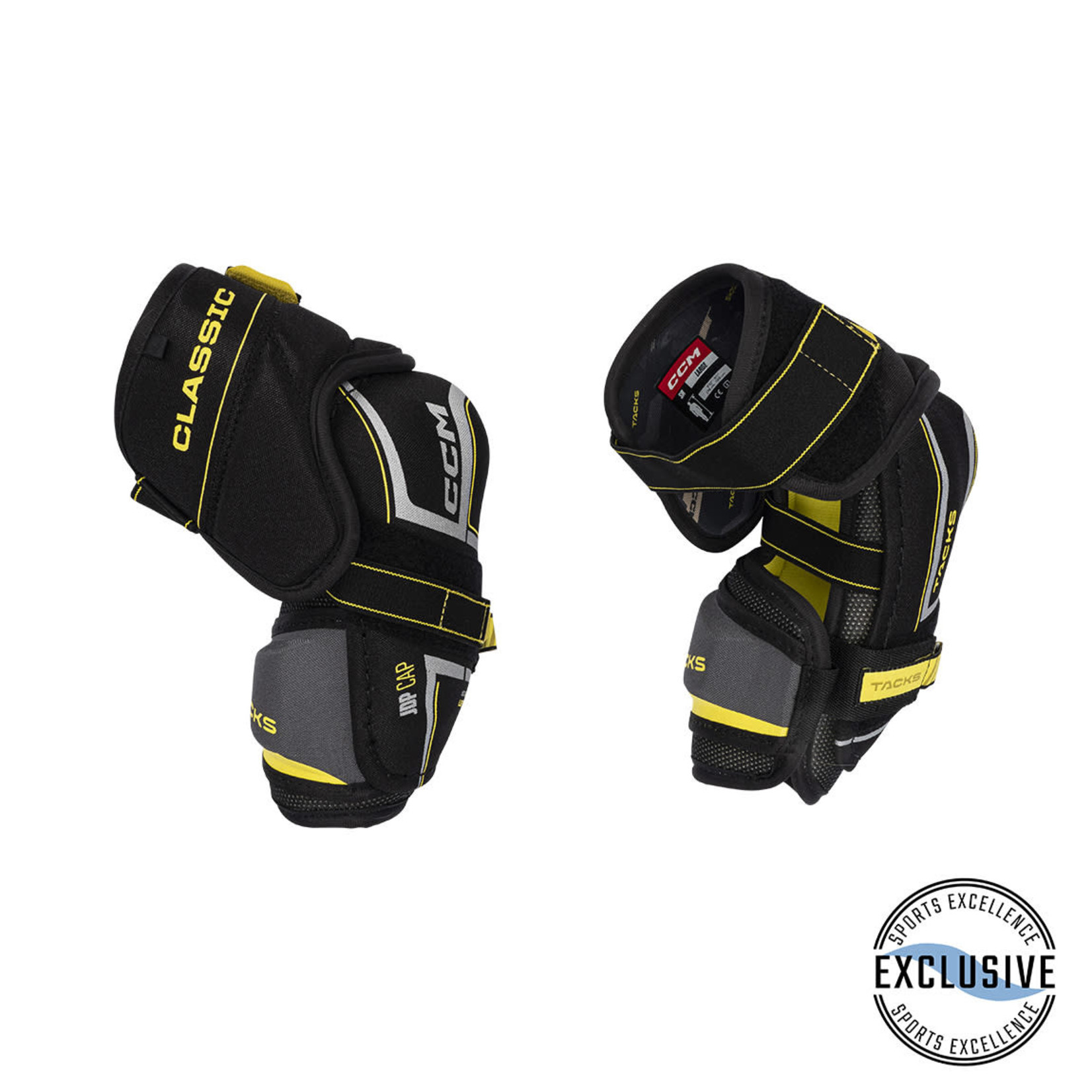 CCM CCM Hockey Elbow Pads, Tacks Classic, Junior