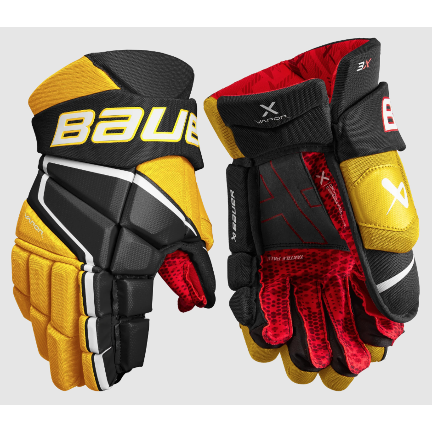Bauer Bauer Hockey Gloves, Vapor 3X, Intermediate