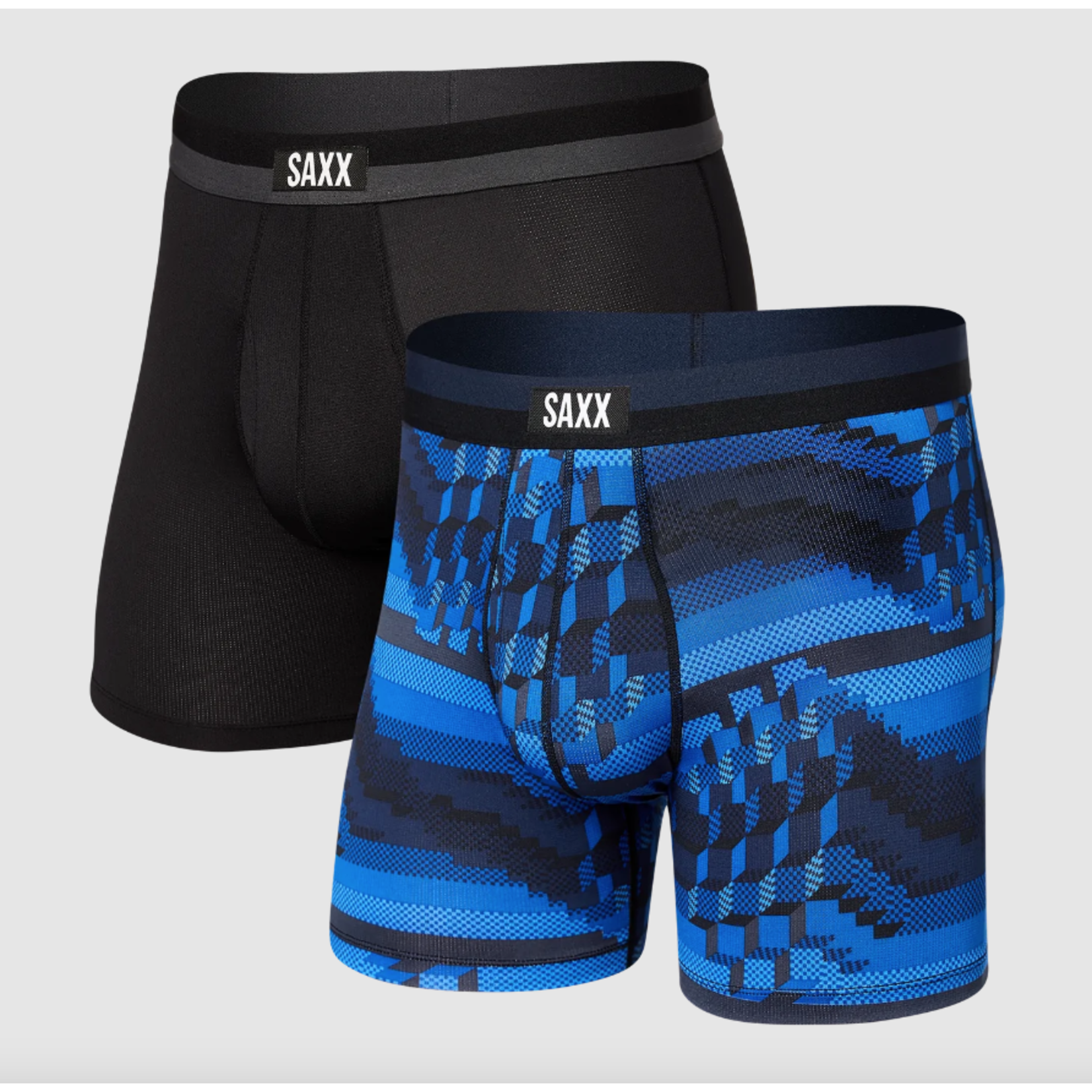 Saxx Saxx Underwear, Sport Mesh BB Fly, 2-Pack, Mens, CSL-Cubic