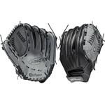 Wilson Wilson Slowpitch Glove, A360, 13", Reg, Gry/Blk