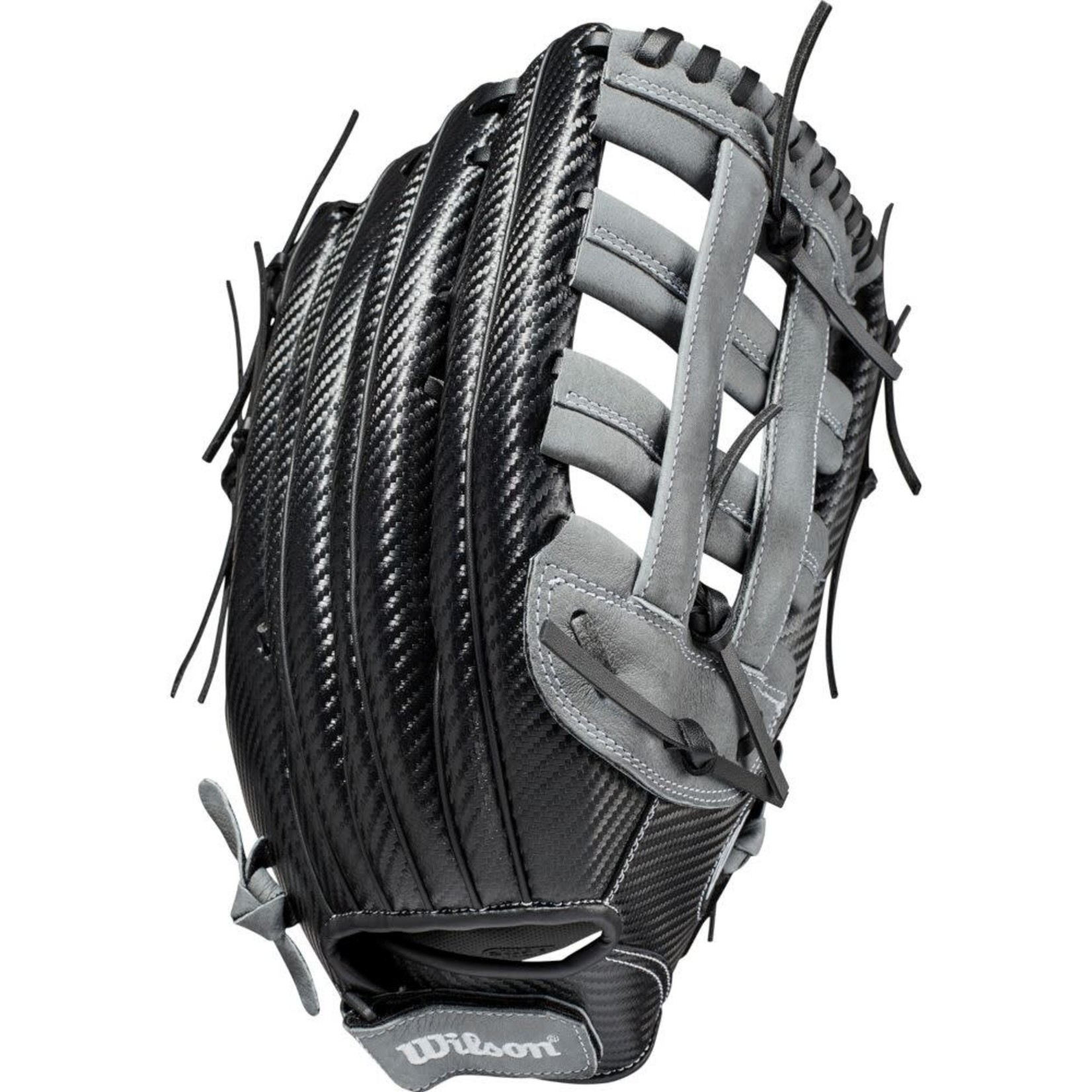 Wilson Wilson Slowpitch Glove, A360, Reg, 15", Gry/Blk