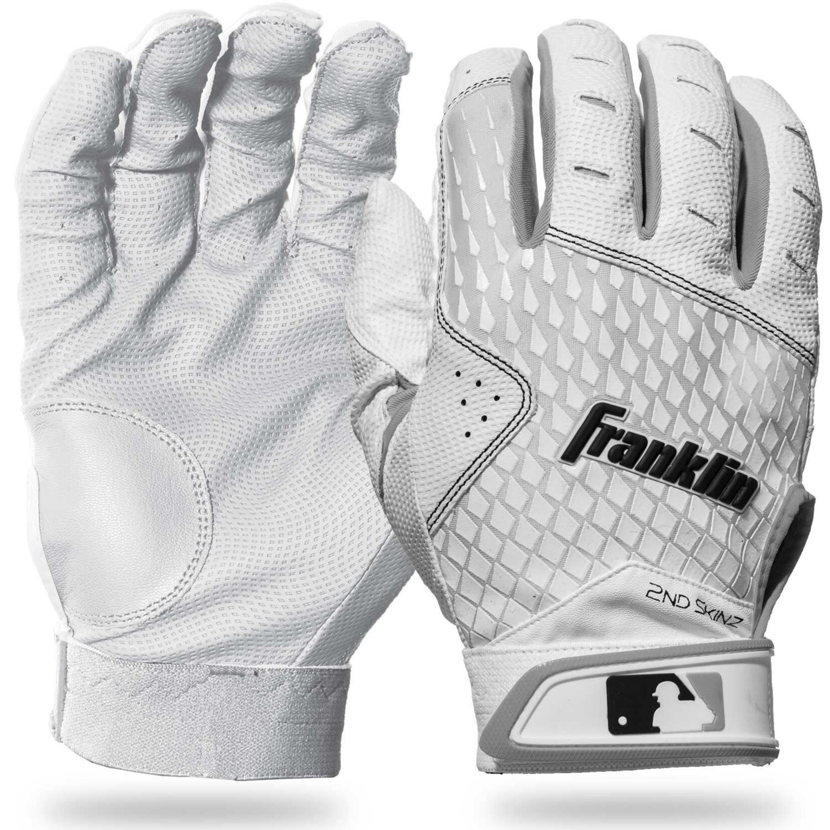 Franklin Franklin Batting Gloves, 2nd Skinz, Senior