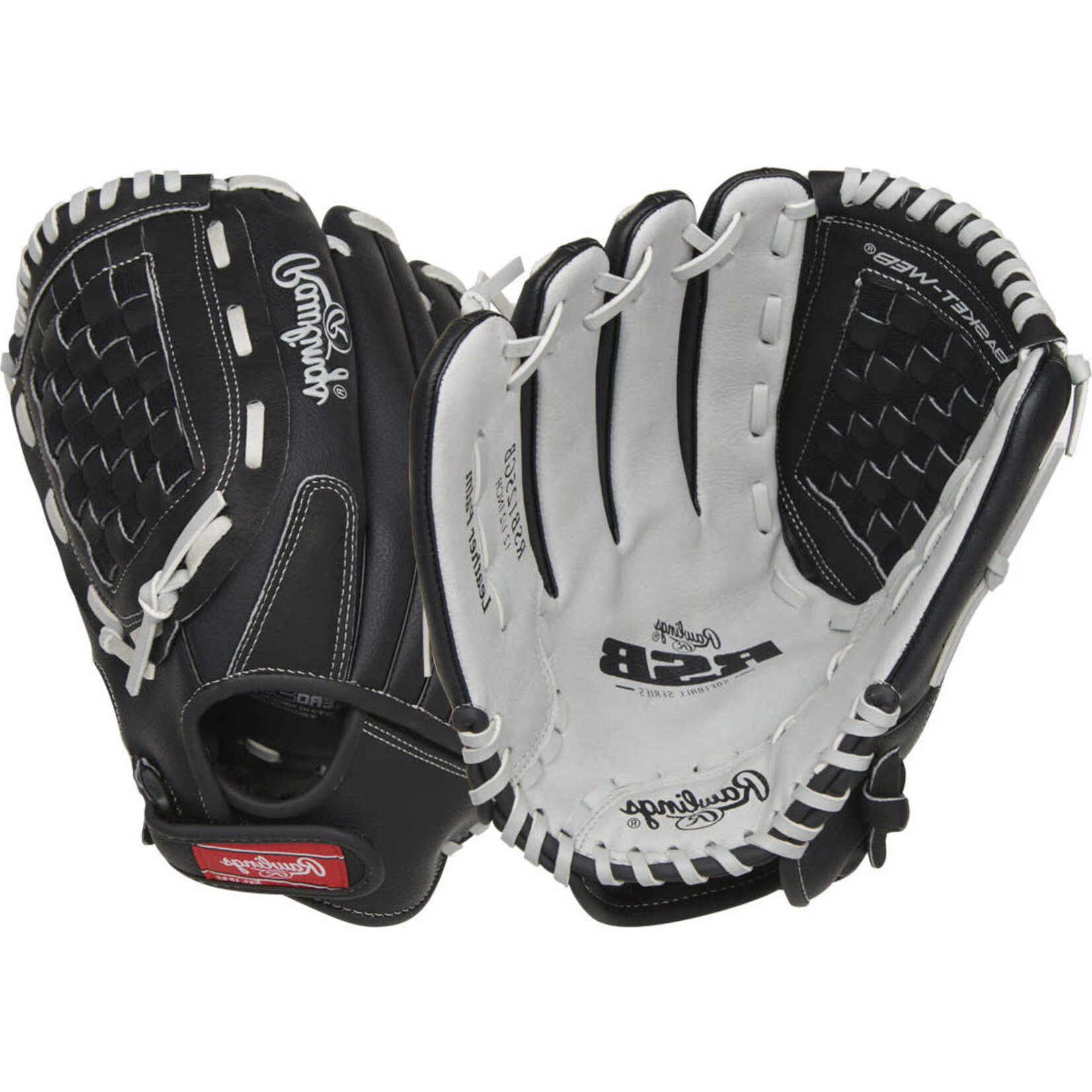 Rawlings Rawlings Fastpitch Glove, Softball Series, RSB120GB, 12”, Full Right