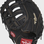 Rawlings Rawlings Baseball Glove, Renegade RFBMB, 12.5”, Blk, Full Right, First Base Mitt