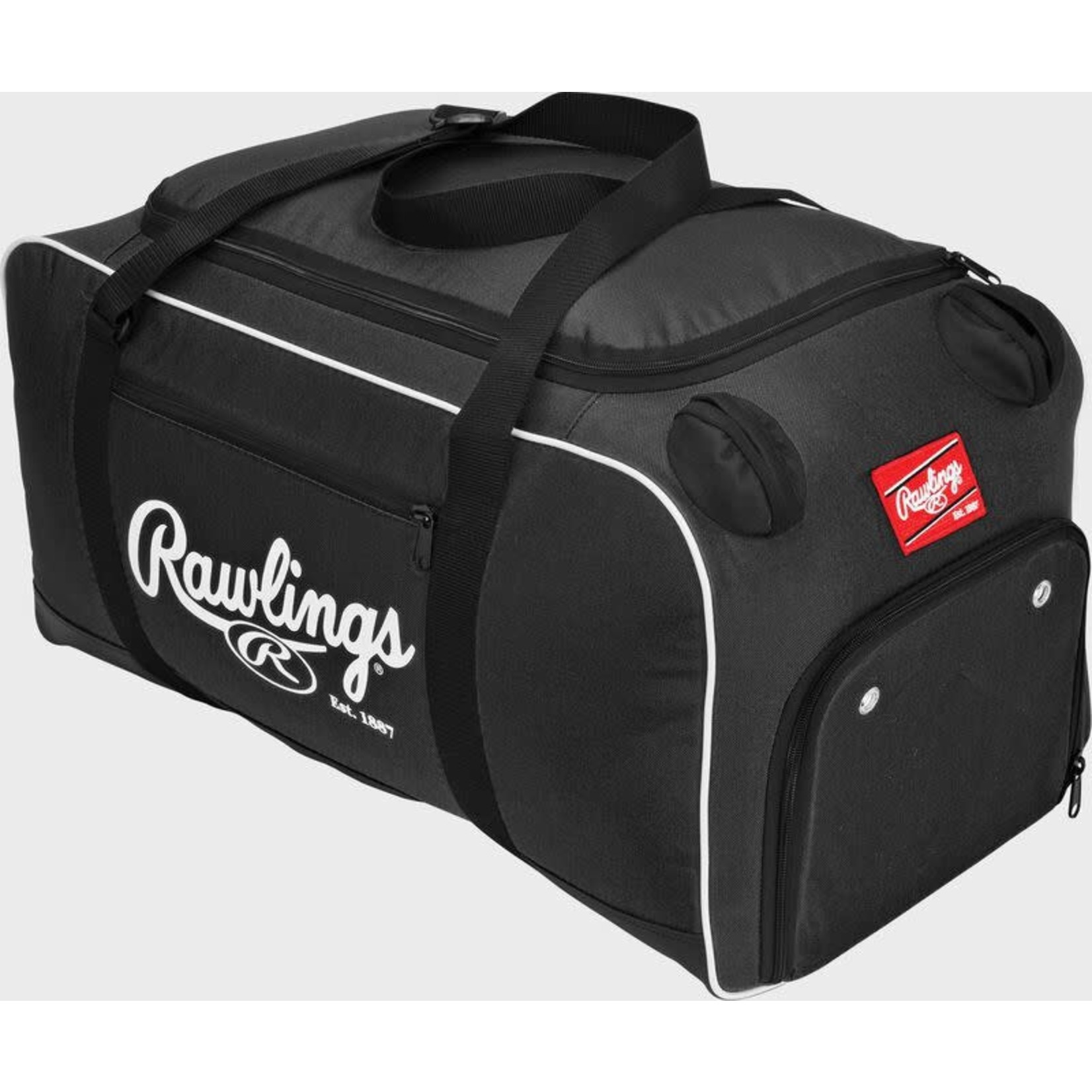 Rawlings Rawlings Equipment Bag, Covert Duffle, Blk