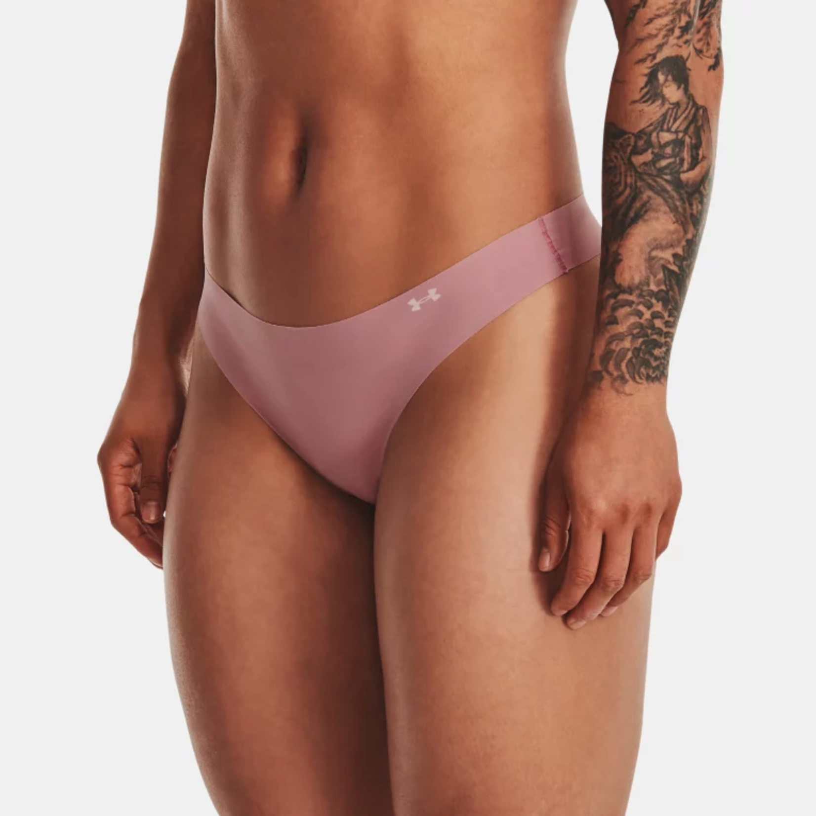 Under Armour Underwear, Pure Stretch Thong, 3-Pack, Ladies - Time