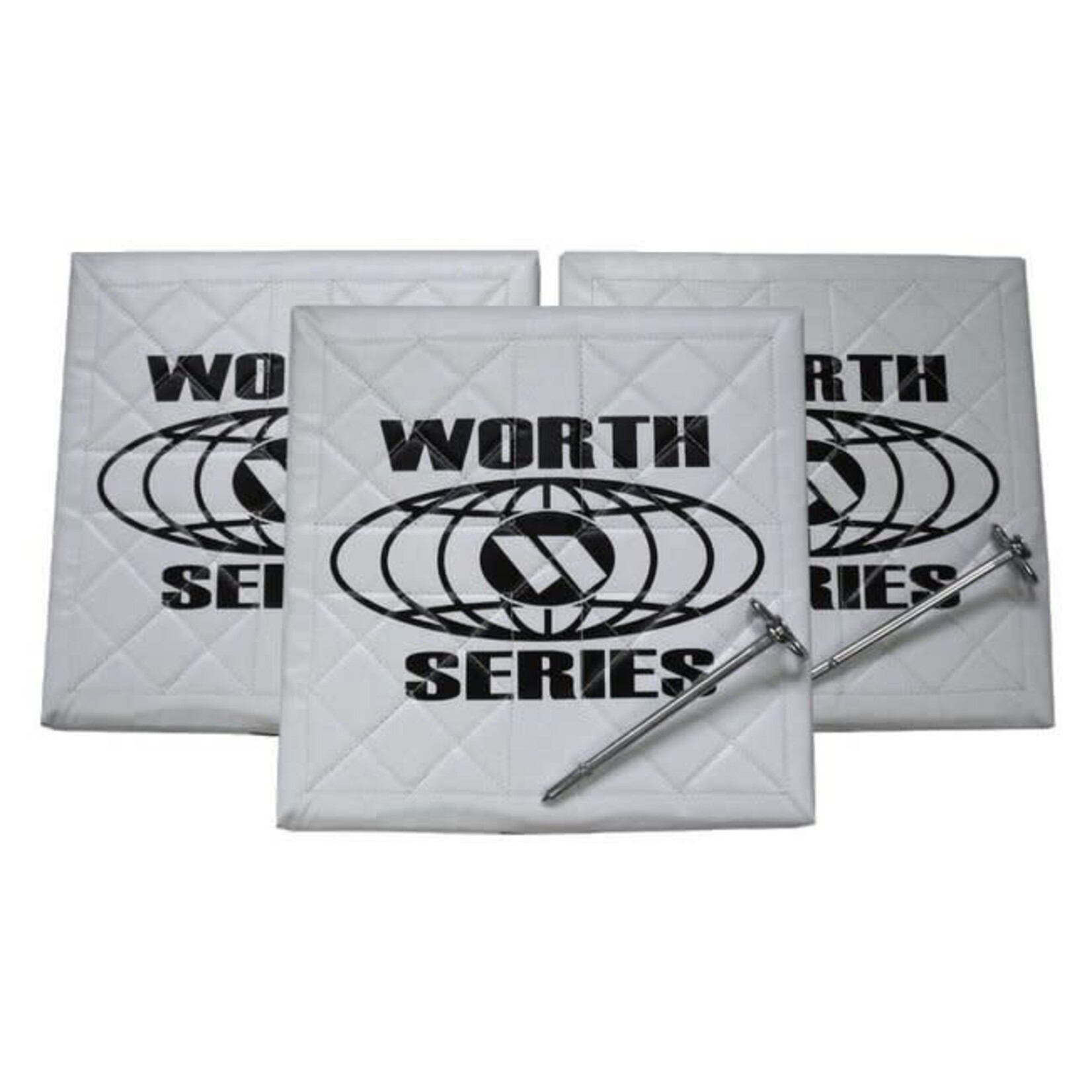 Worth Baseball Deluxe 3-Base Set w/Pegs