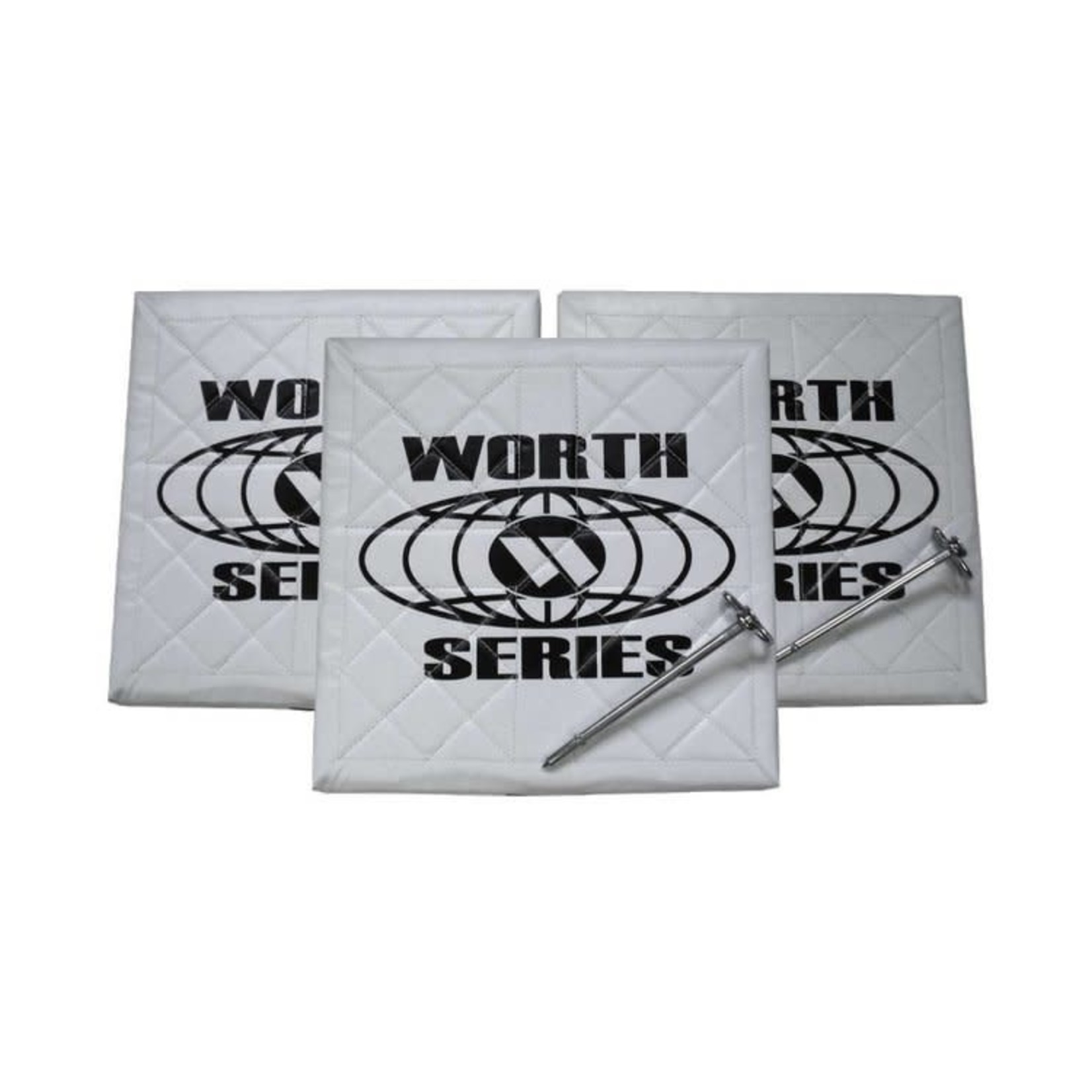 Worth Baseball Deluxe 3-Base Set w/Pegs