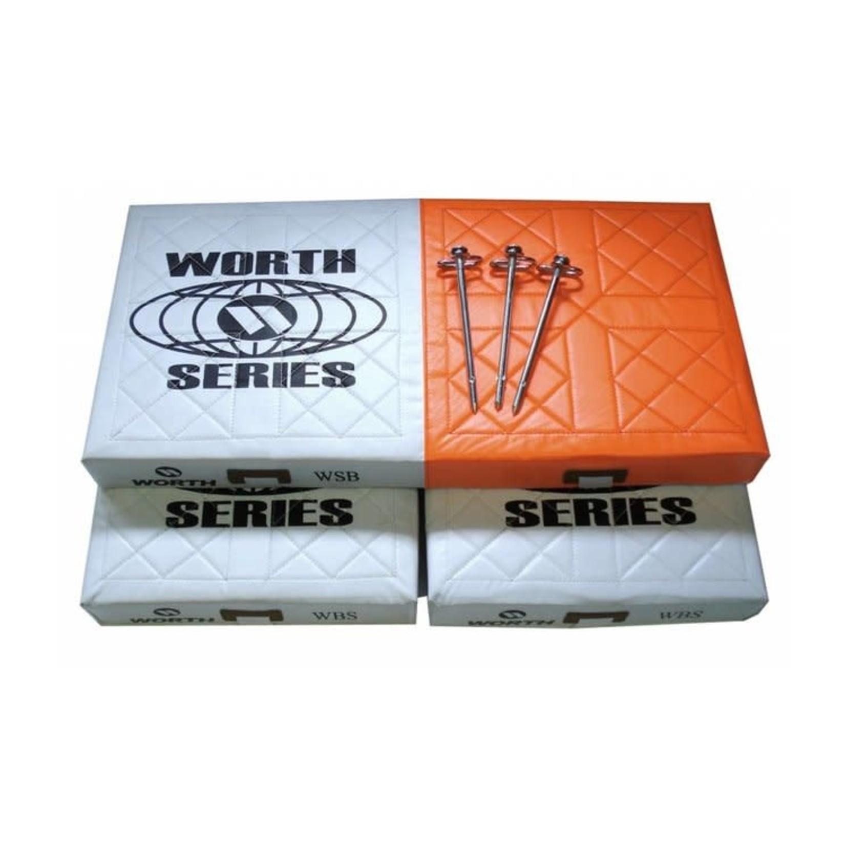 Worth Deluxe Safe Base Set w/ Pegs, Softball