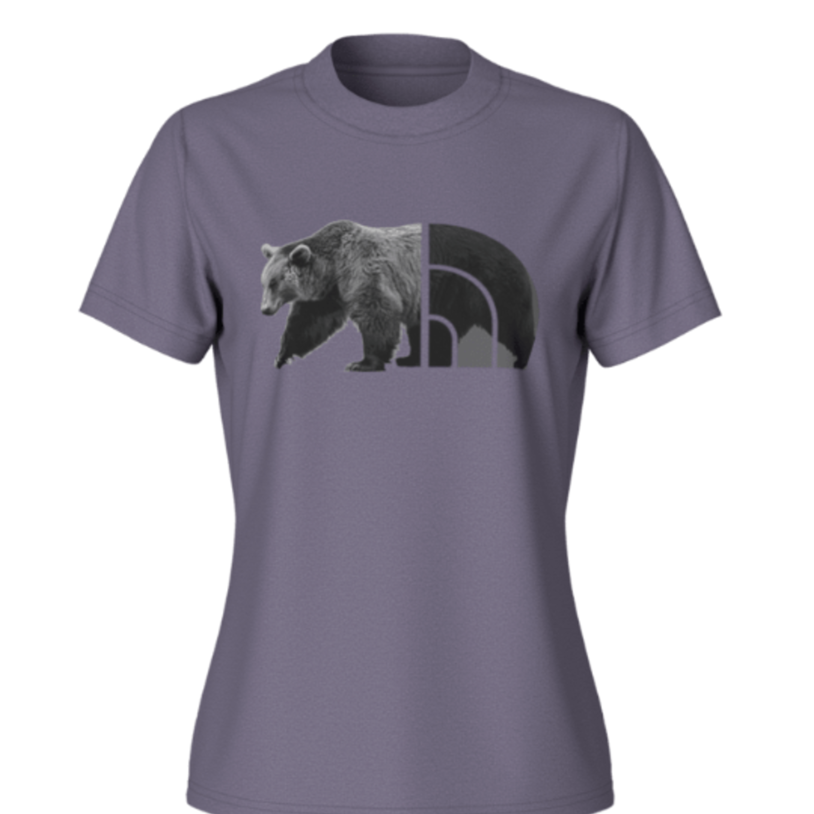 The North Face The North Face T-Shirt, SS Tri-Blend Bear, Ladies
