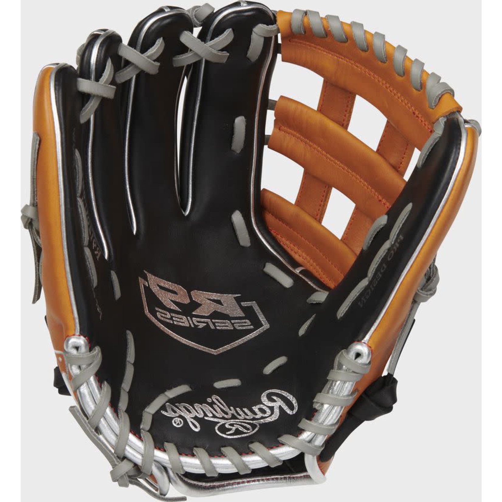 Rawlings Rawlings Baseball Glove, R9 Contour Series, R9120U-6BT, 12”, Full Right, Youth