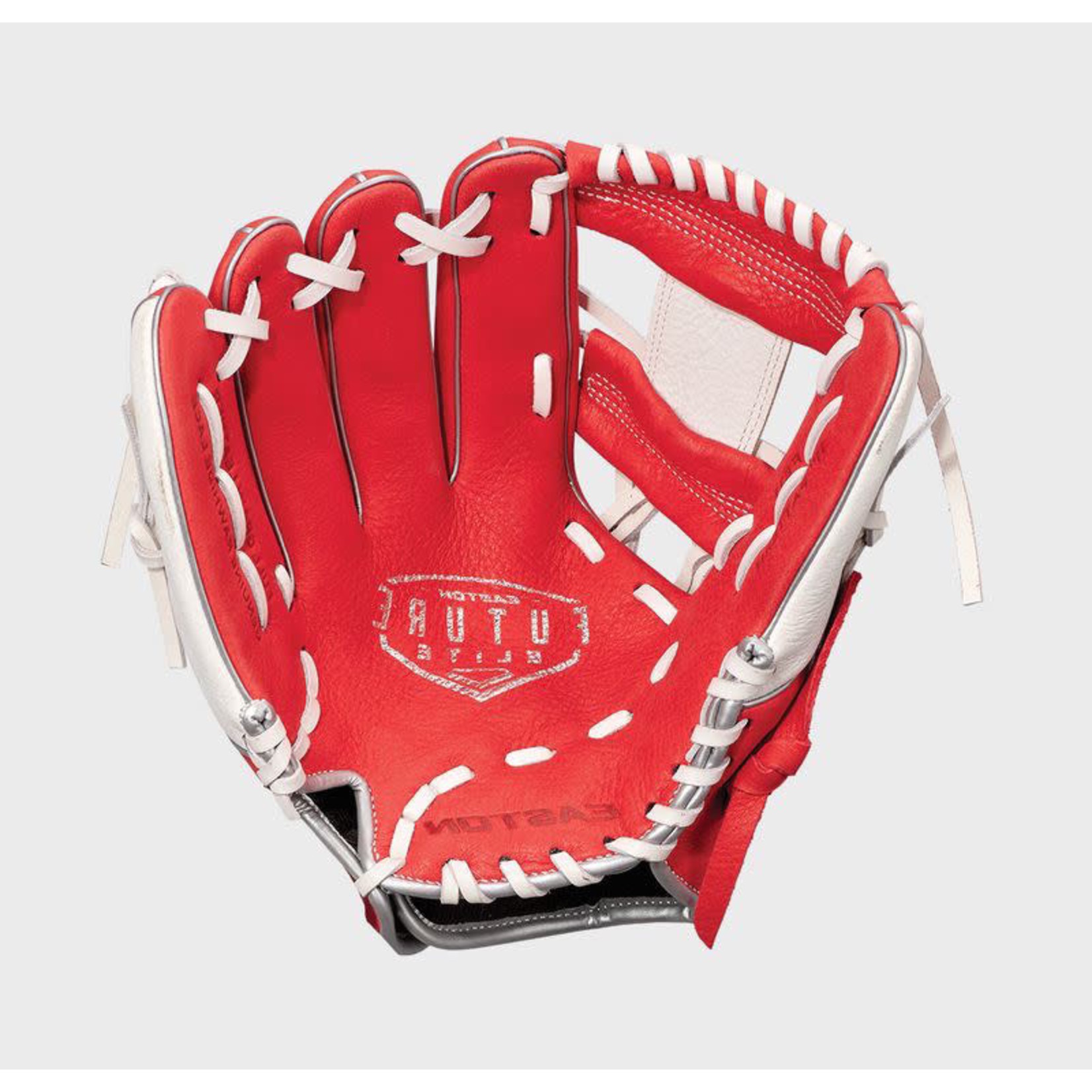 Easton Easton Baseball Glove, Future Elite Series, FE11, 11" Youth Pattern, Red/Wht, Full Right