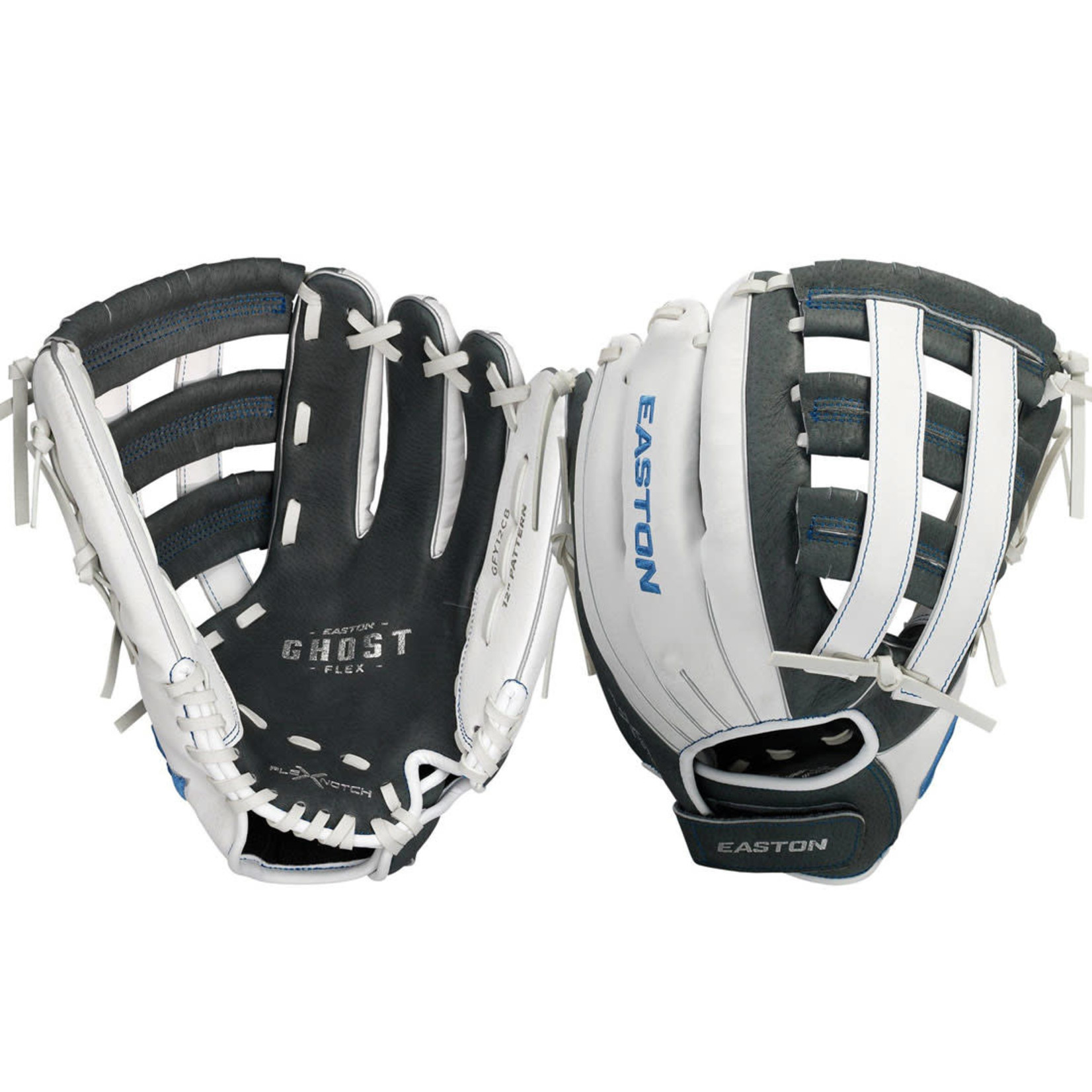 Easton Easton Fastpitch Glove, Ghost Flex GFY12CB, 12”, Reg, Youth