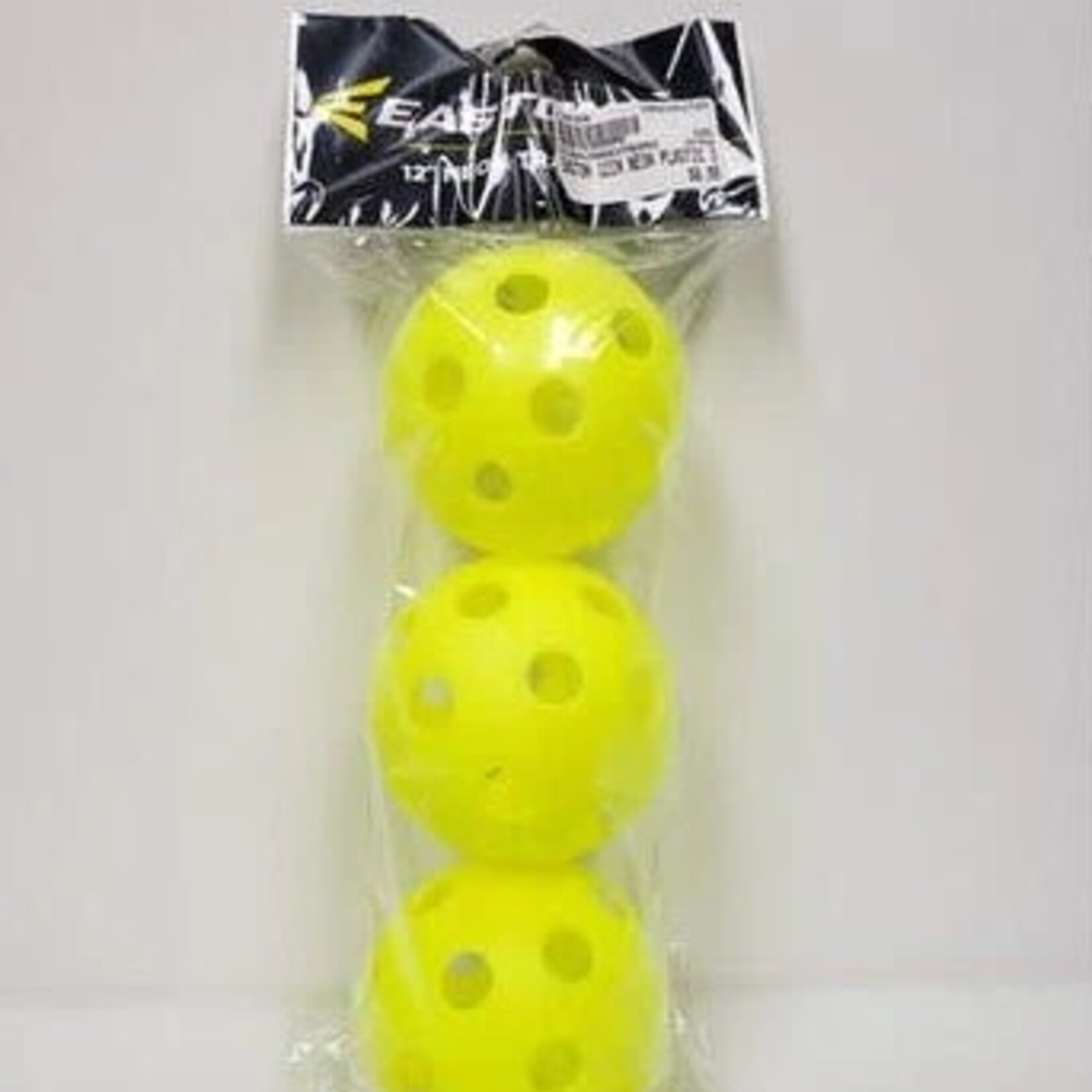 Easton Easton Wiffle Balls, 12" Training Balls, 3-Pack, Yel