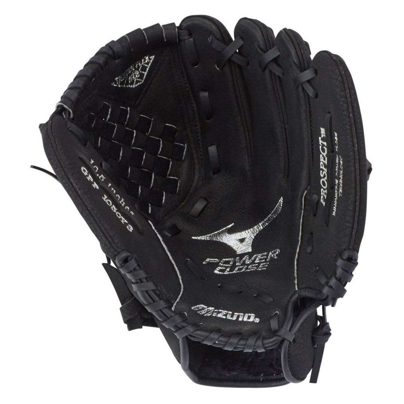 Mizuno Mizuno Baseball Glove, Prospect PowerClose GPP1050Y3, 10.5", Reg, Youth
