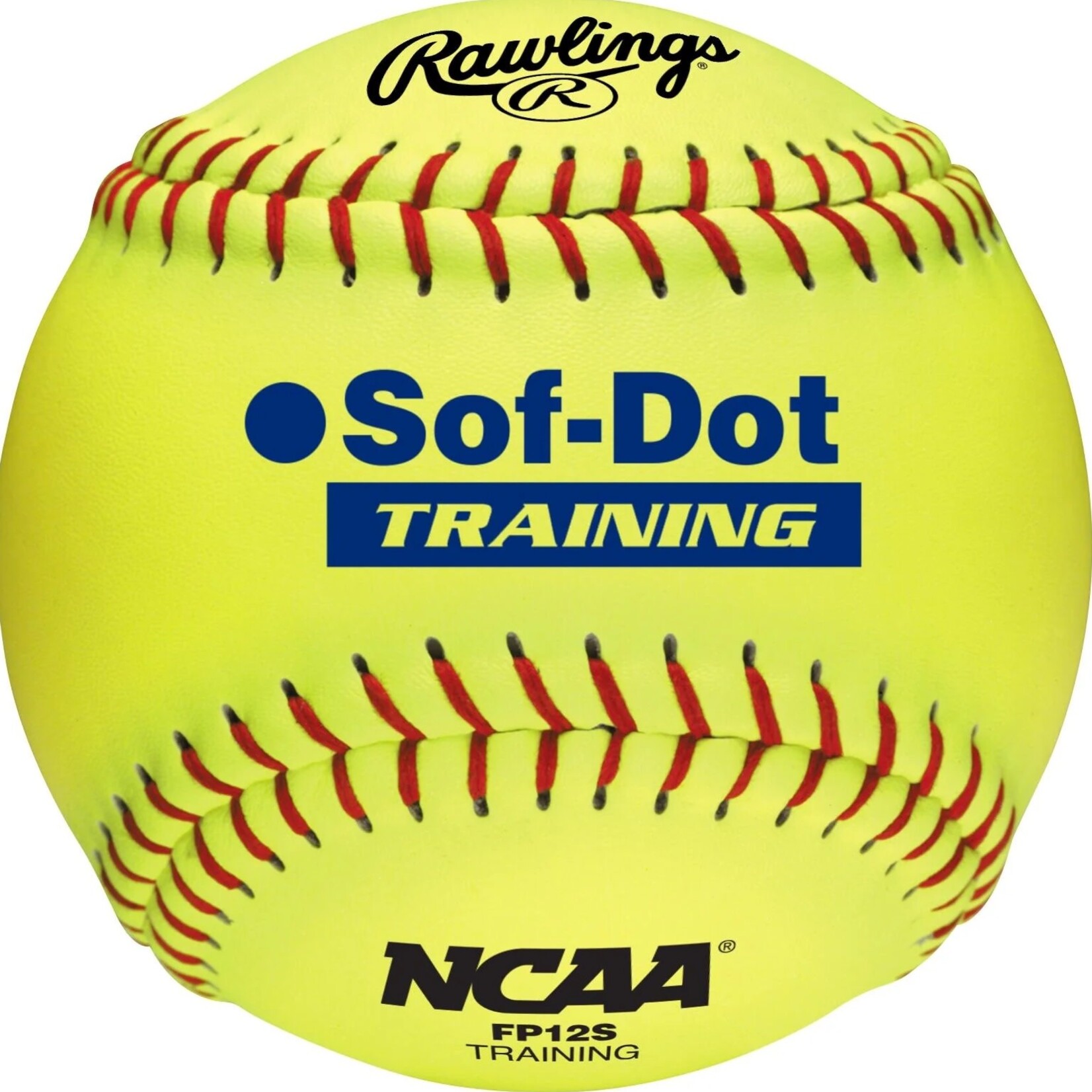Rawlings Rawlings Baseball, Indoor Training, 12", Yel, 12-Pack