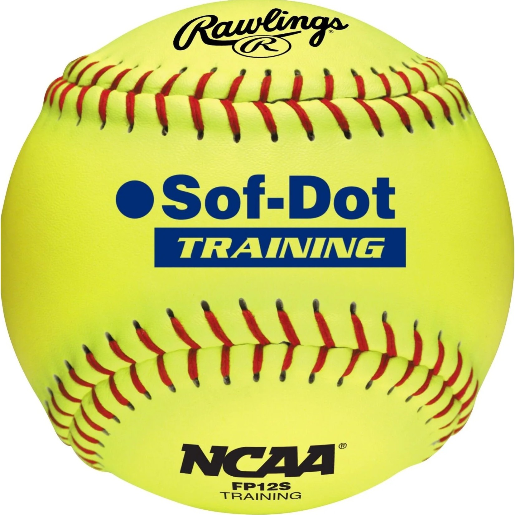 Rawlings Rawlings Baseball, Indoor Training, 12", Yel, 12-Pack