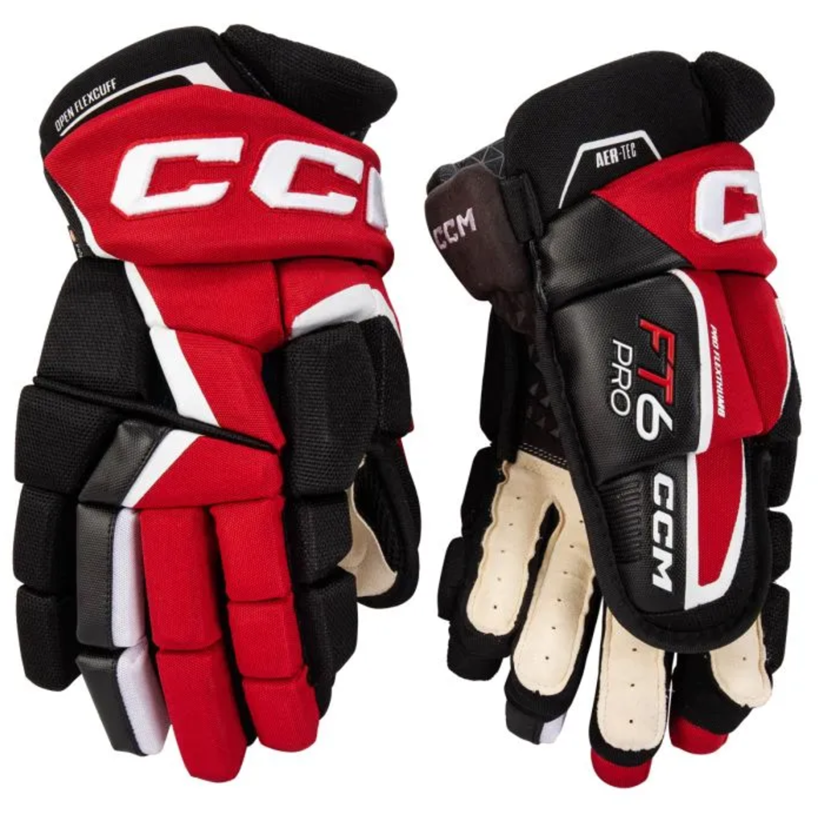 CCM CCM Hockey Gloves, Jetspeed FT6 Pro, Senior