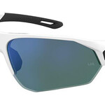 Under Armour Under Armour Sunglasses, Playmaker, Wht/Blk, Golf Tuned Grn Blu