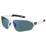 Under Armour Under Armour Sunglasses, Playmaker, Wht/Blk, Golf Tuned Grn Blu