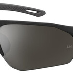 Under Armour Under Armour Sunglasses, Playmaker, Shiny Blk/Gry, Silver Mirror