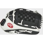 Rawlings Rawlings Fastpitch Glove, Shut Out Series, RSO130BW, 13”, Reg
